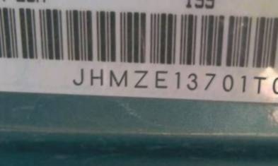 VIN prefix JHMZE13701T0
