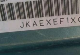 VIN prefix JKAEXEF1XGDA