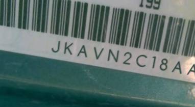 VIN prefix JKAVN2C18AA0