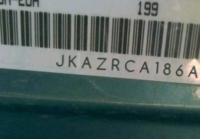 VIN prefix JKAZRCA186A0