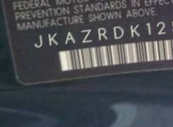VIN prefix JKAZRDK125A0