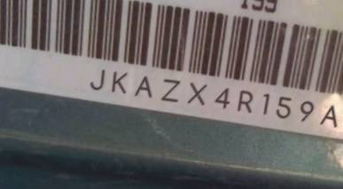 VIN prefix JKAZX4R159A0