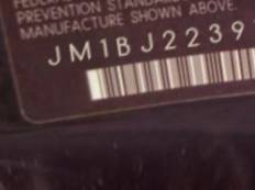 VIN prefix JM1BJ2239Y01