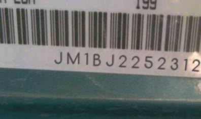 VIN prefix JM1BJ2252312