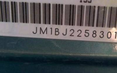 VIN prefix JM1BJ2258301