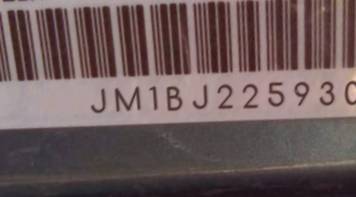 VIN prefix JM1BJ2259302