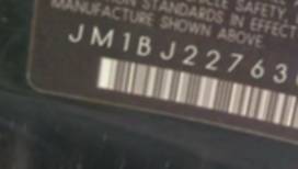 VIN prefix JM1BJ2276306