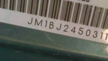 VIN prefix JM1BJ2450311