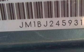 VIN prefix JM1BJ2459311