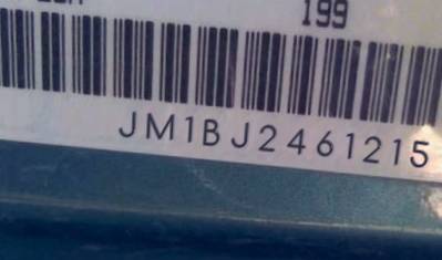 VIN prefix JM1BJ2461215