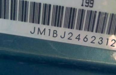 VIN prefix JM1BJ2462312