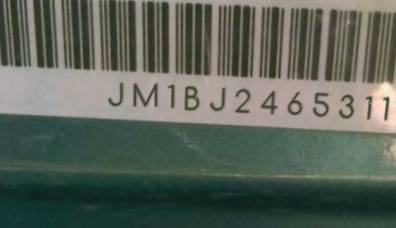 VIN prefix JM1BJ2465311