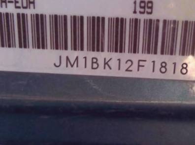 VIN prefix JM1BK12F1818