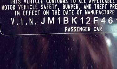 VIN prefix JM1BK12F4615