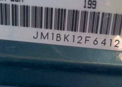 VIN prefix JM1BK12F6412