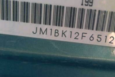 VIN prefix JM1BK12F6512