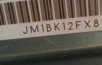 VIN prefix JM1BK12FX818