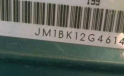 VIN prefix JM1BK12G4614