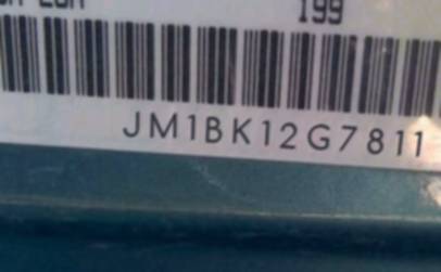 VIN prefix JM1BK12G7811