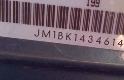 VIN prefix JM1BK1434614