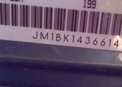 VIN prefix JM1BK1436614