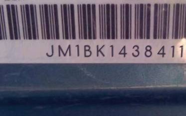 VIN prefix JM1BK1438411