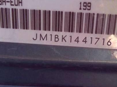 VIN prefix JM1BK1441716