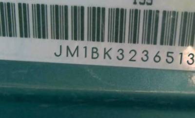VIN prefix JM1BK3236513