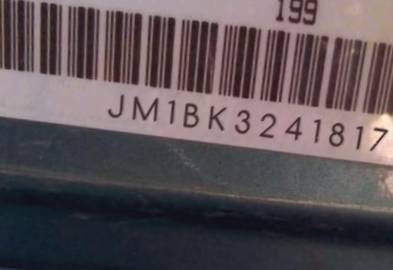 VIN prefix JM1BK3241817