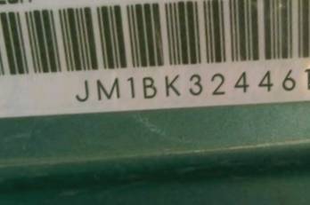 VIN prefix JM1BK3244614