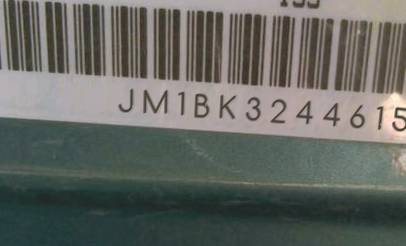 VIN prefix JM1BK3244615