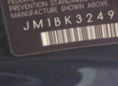 VIN prefix JM1BK3249818