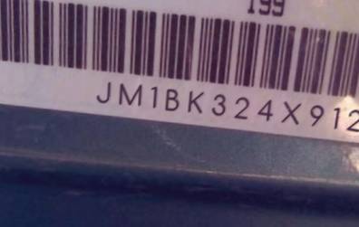 VIN prefix JM1BK324X912