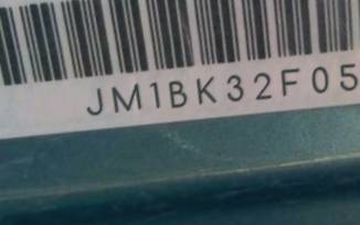 VIN prefix JM1BK32F0513