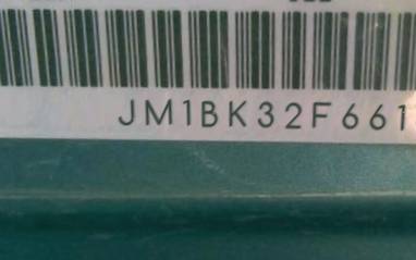 VIN prefix JM1BK32F6614
