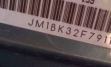 VIN prefix JM1BK32F7911