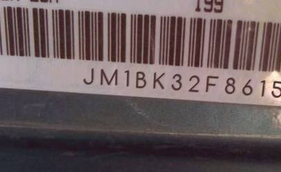 VIN prefix JM1BK32F8615