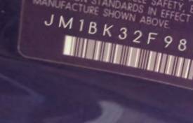 VIN prefix JM1BK32F9817