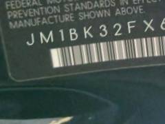 VIN prefix JM1BK32FX615