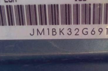 VIN prefix JM1BK32G6911
