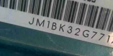 VIN prefix JM1BK32G7717