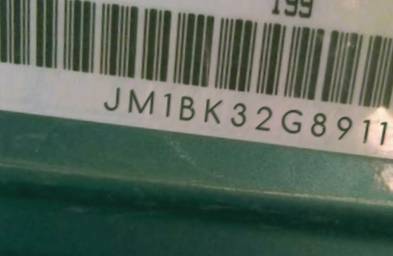 VIN prefix JM1BK32G8911