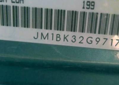 VIN prefix JM1BK32G9717