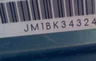 VIN prefix JM1BK3432411