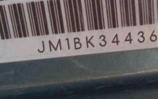 VIN prefix JM1BK3443615