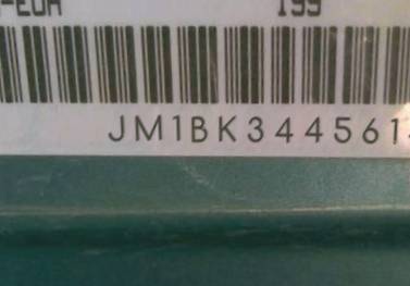 VIN prefix JM1BK3445614