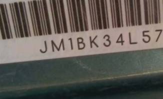 VIN prefix JM1BK34L5717
