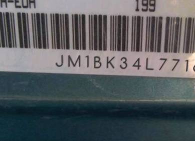 VIN prefix JM1BK34L7716