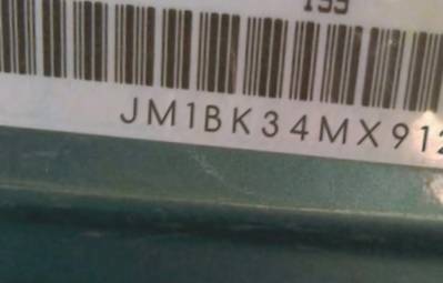 VIN prefix JM1BK34MX912
