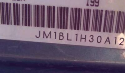 VIN prefix JM1BL1H30A12